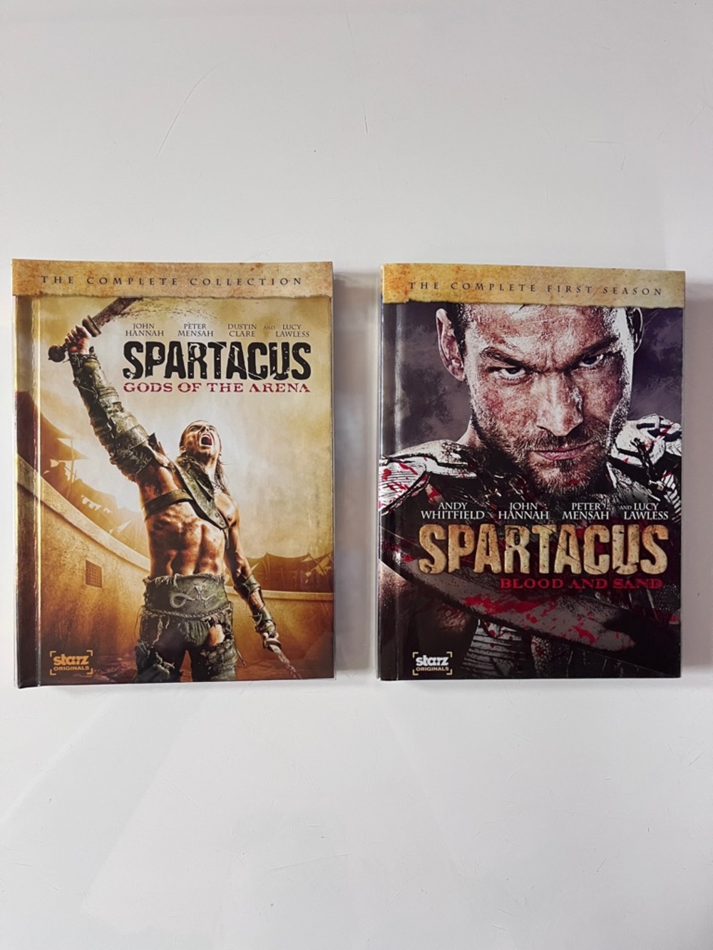 Spartacus DVD Set - Blood and Sand Season 1 & Gods of the Arena